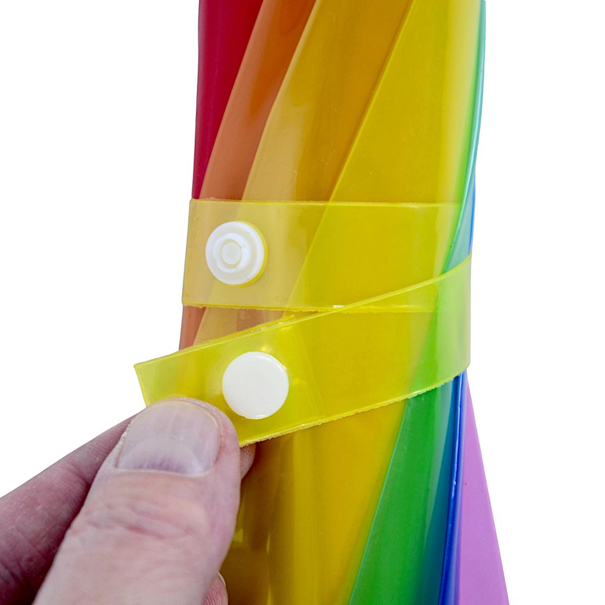 Rainbonw 98 Cm Skaidri Skėtė, Pusiau Automatinė