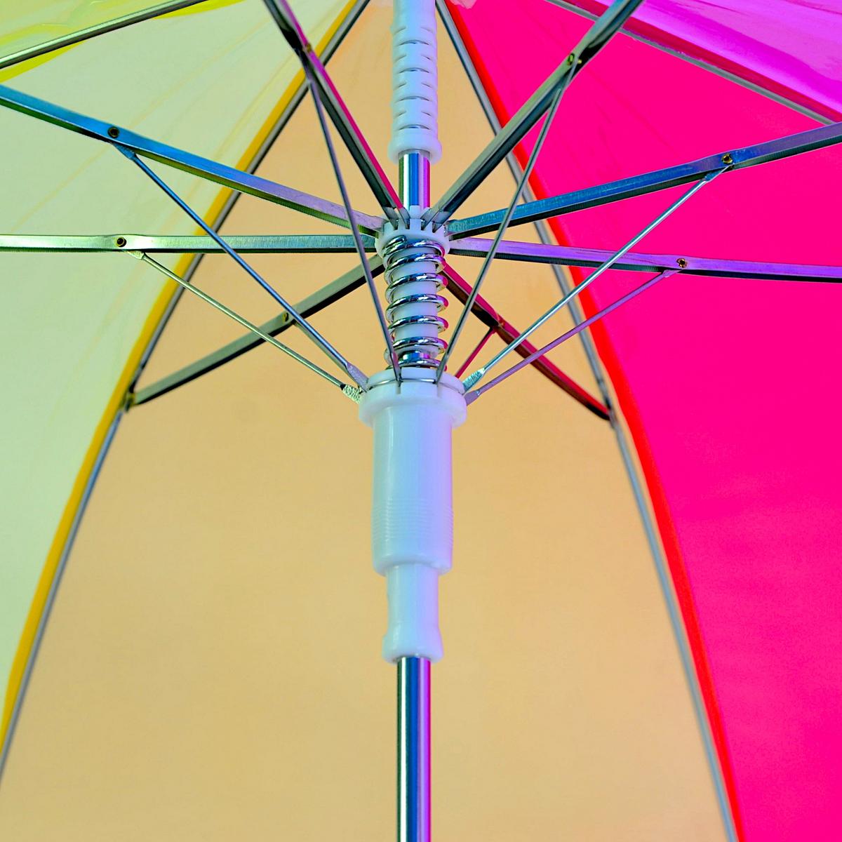 Rainbonw 98 Cm Skaidri Skėtė, Pusiau Automatinė