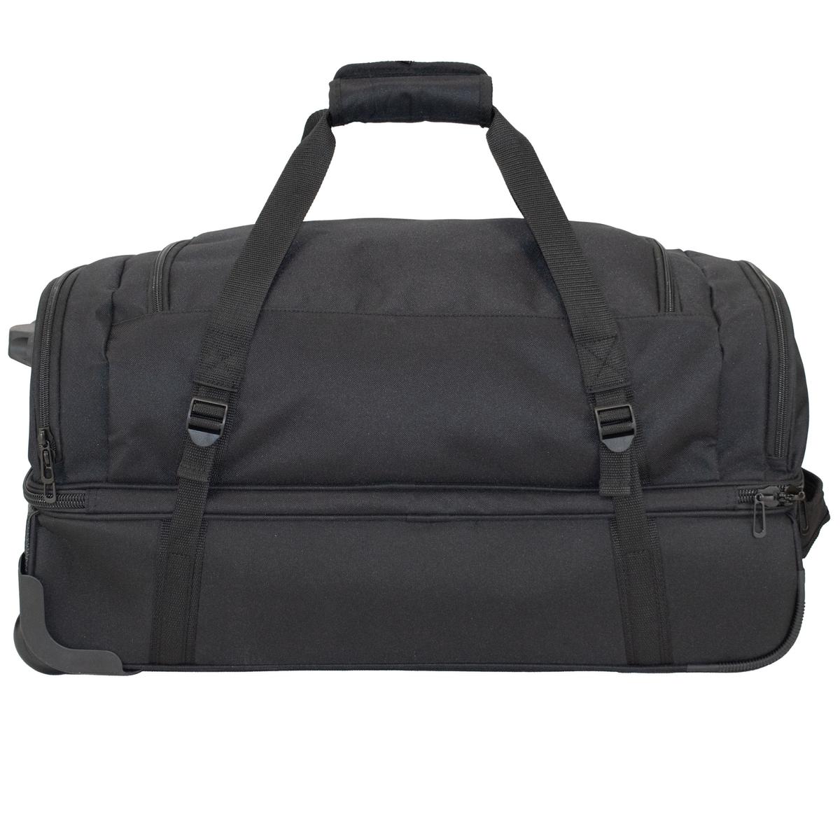 Premium T5607-0 Juoda „semi Line“ Kelioninė Lagaminė Su Ratukais