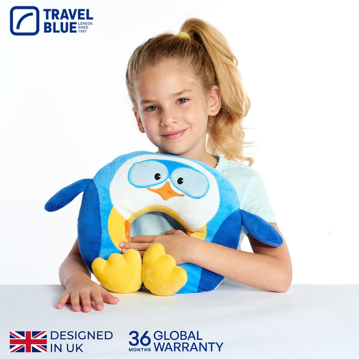 Travel Blue Vaikų Kelioninė Pagalvė „pingwinek Puffy“