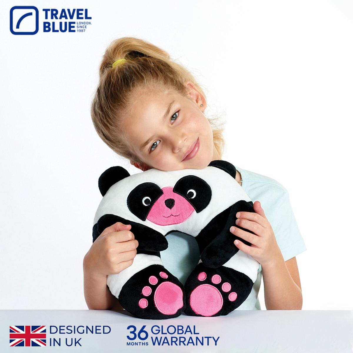 Travel Blue Vaikų Kelioninė Pagalvė „panda Chi Chi“