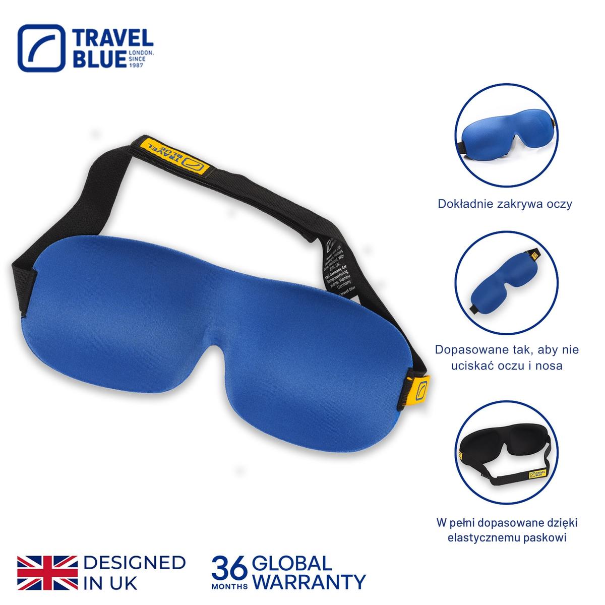 Travel Blue Akių Kaukė „ultimate“
